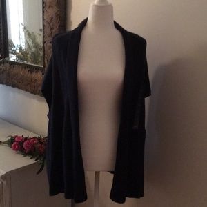 “Banana Republic Factory” Navy poncho/Vest